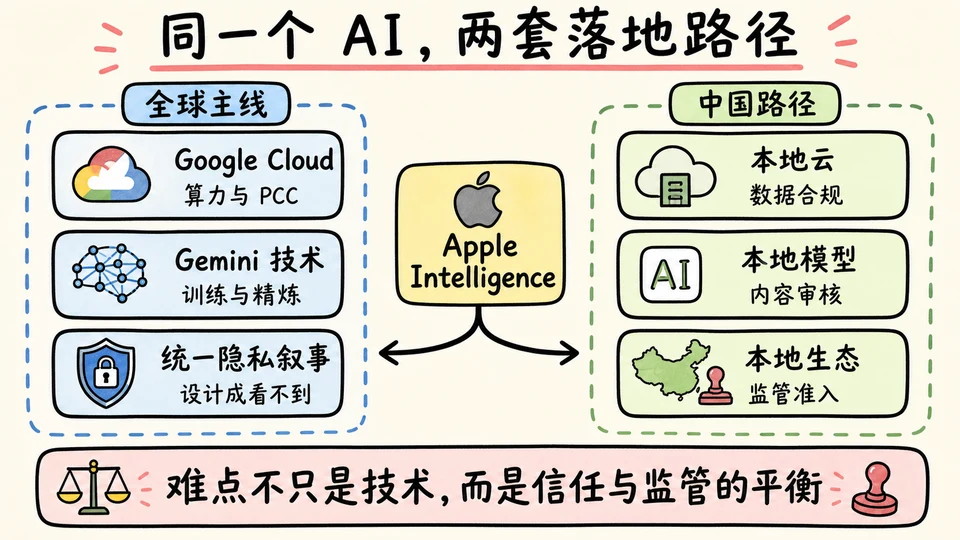 Apple Intelligence 全球主线与中国本地化
